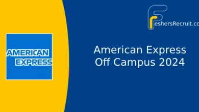 American Express Off Campus Drive 2024 for Engineer 1 in Bangalore